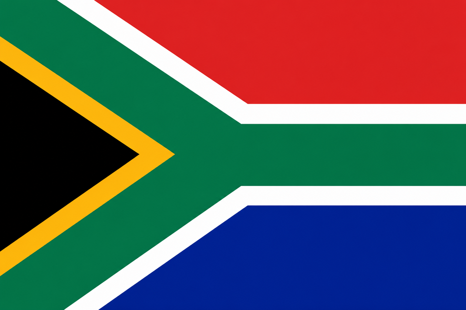 South African flag